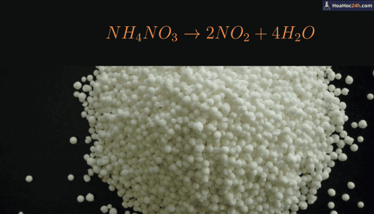 Nh4no3 → No2 + H2o | Nh4no3 Nhiệt độ Ra No2