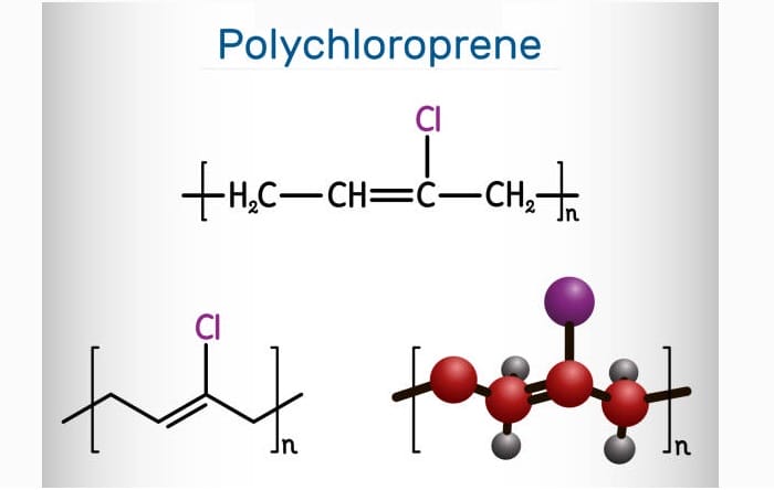 Chứa Polychloroprene (Neoprene) – polymer cao su tổng hợp
