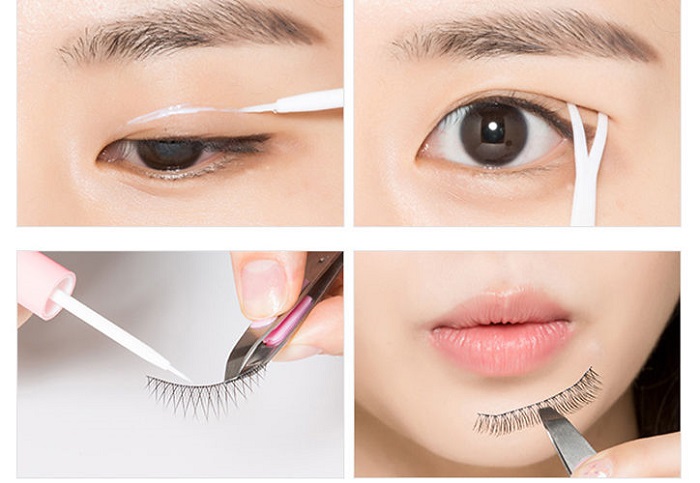 Keo dán mi được thiết kế chuyên dụng dùng để gắn lông mi giả lên mi thật