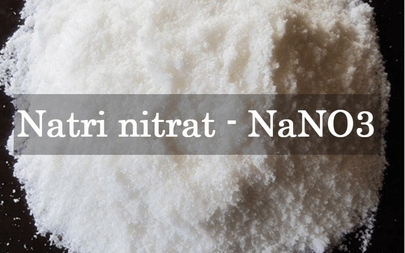 NaNO₃ có thể khai thác từ tự nhiên hoặc sản xuất công nghiệp