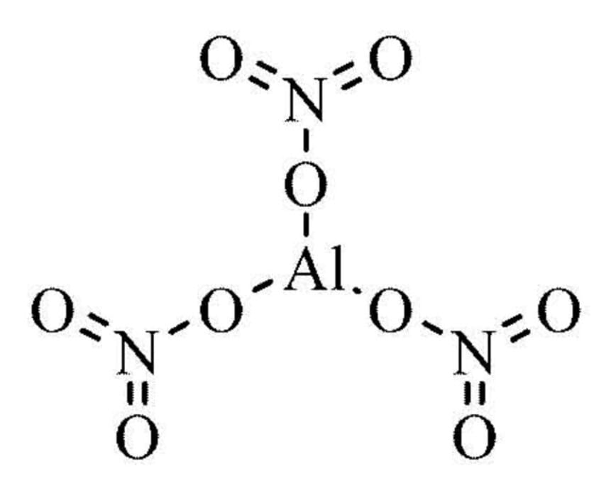 Cấu trúc hóa học của Al (NO3)3