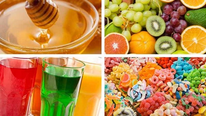 Đường có mặt trong rất nhiều món ăn, đồ uống