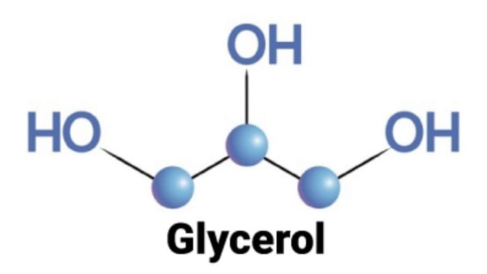 Công thức hóa học của rượu Glycerol