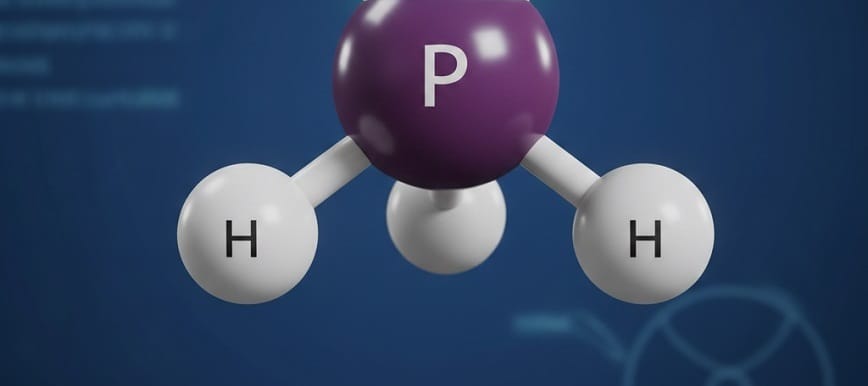 Mô tả cấu trúc phân tử của khí PH3