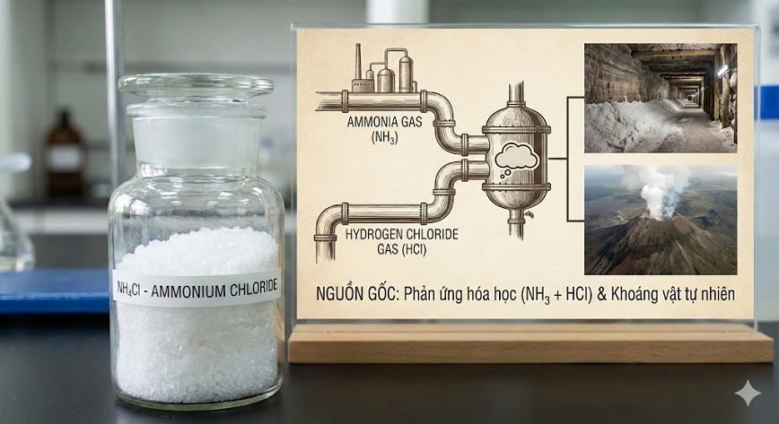 Phát hiện đặc biệt về NH4Cl