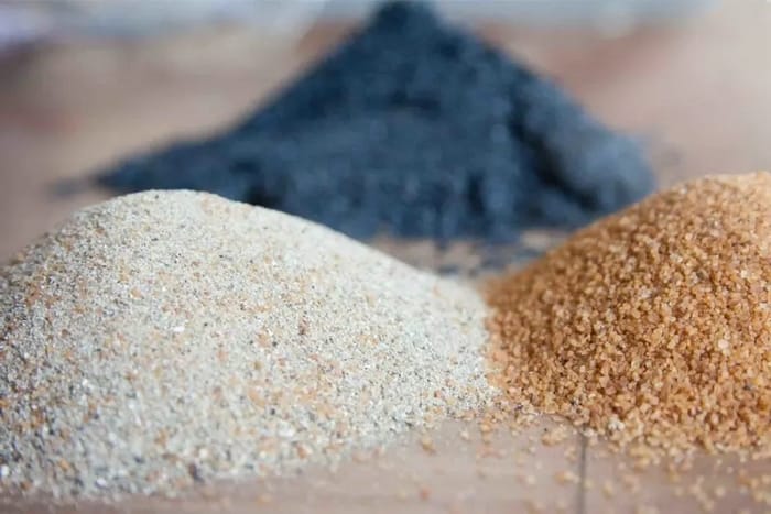 Bảng thống kê giá trị khối lượng riêng của cát xây dựng