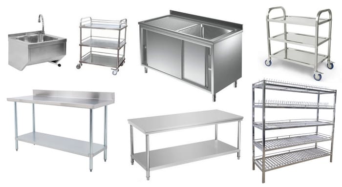 Inox 304 được sử dụng rộng rãi trong các thiết bị và đồ dùng gia đình