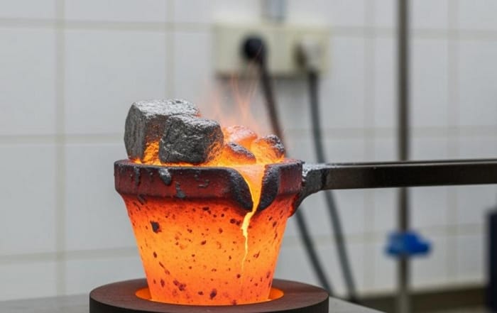 Nhiệt độ nóng chảy của chì ≈ 327,5 °C (621,5 °F) ở điều kiện tiêu chuẩn