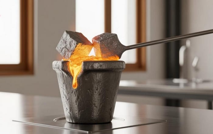 Nhiệt độ nóng chảy thực tế của chì phụ thuộc nhiều vào độ tinh khiết của vật liệu