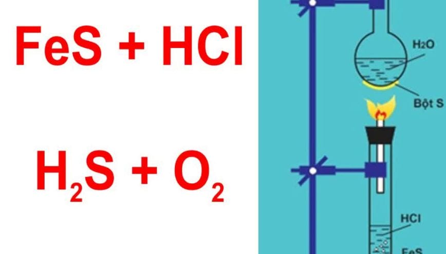 FeS + HCl: Phản ứng hóa học, bản chất, hiện tượng và ứng dụng chi tiết nhất