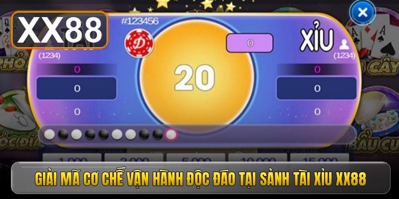Giải mã cơ chế vận hành độc đáo tại sảnh tài xỉu xx88
