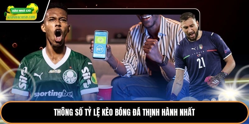 Thông số tỷ lệ kèo bóng đá thịnh hành nhất