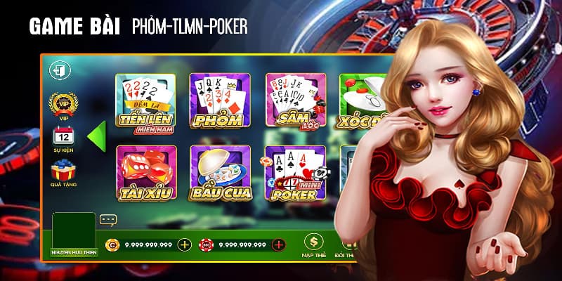 Tiêu điểm các trò chơi bài MM88 hot nhất 2026