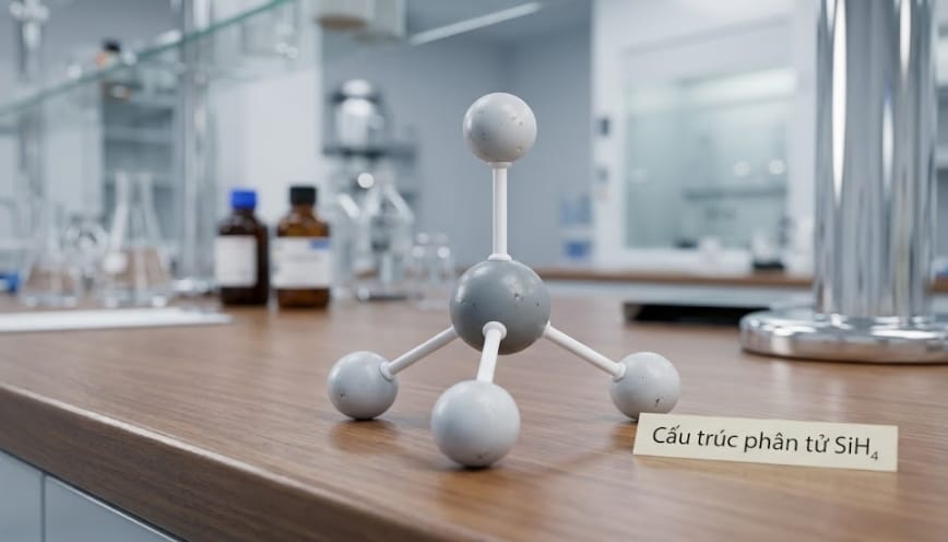 Cấu trúc phân tử của Silan