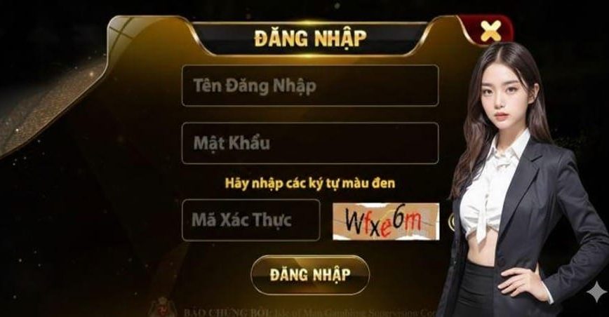Phiên đăng nhập 86BET cần đúng mật khẩu và mã xác thực