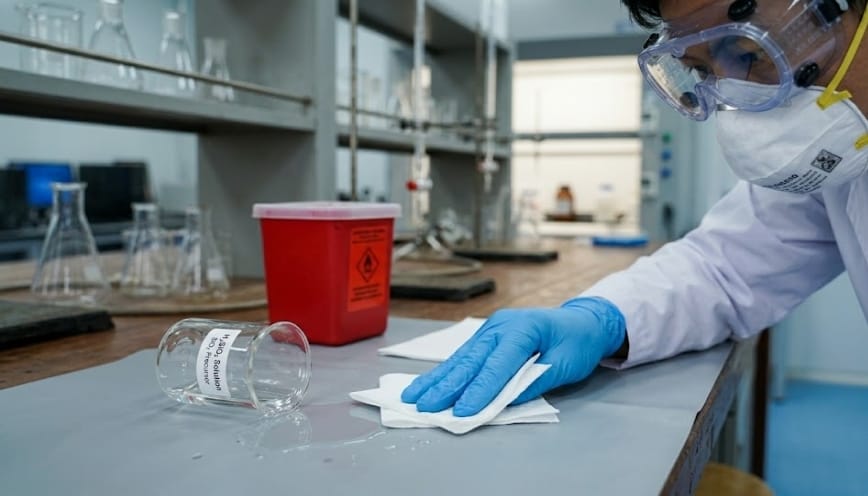 Trang bị bảo hộ khi tiếp xúc với Silic dioxit