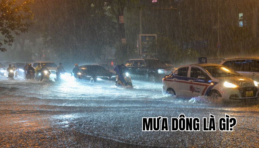 mưa dông là gì
