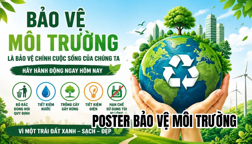 Poster bảo vệ môi trường