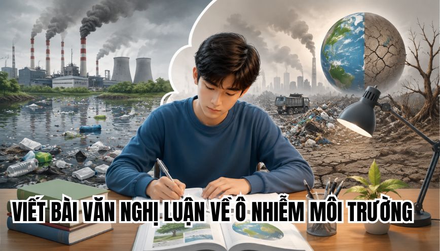 Viết bài văn nghị luận về ô nhiễm môi trường