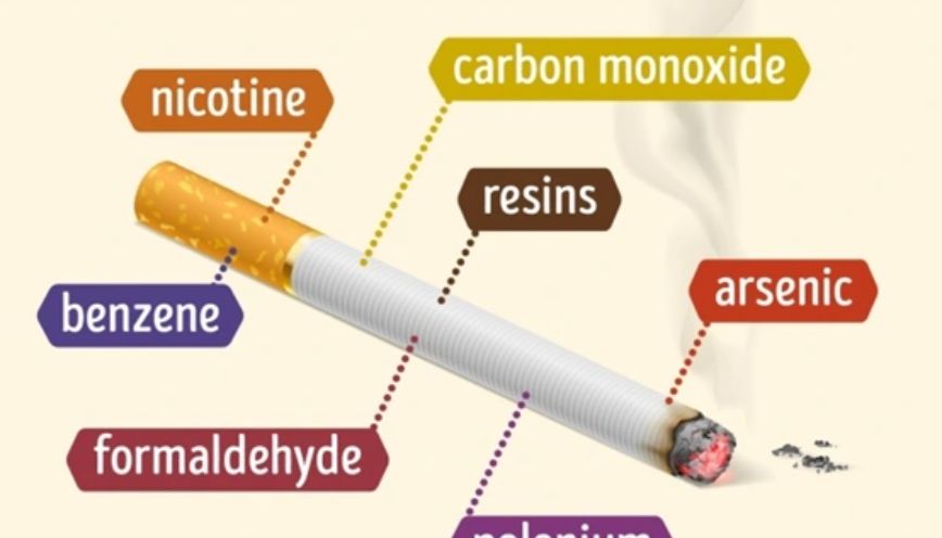 Thành phần trong thuốc lá và nguyên nhân gây nghiện